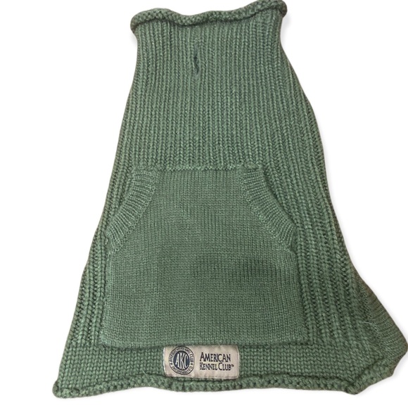 american kennel club Other - American Kennel Club Khaki green woven dog sweater -see pic for measurements